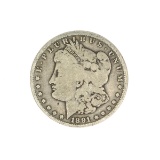 1891-S U.S. Morgan Silver Dollar Coin