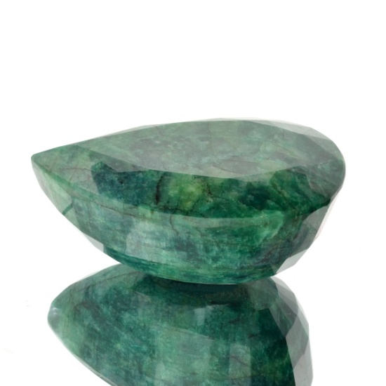 APP: 16.3k 2036.30CT Pear Cut Green Beryl Emerald Gemstone