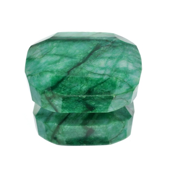 APP: 5.8k 2,338.83CT Rectangular Cushion Cut Green Beryl Emerald Gemstone