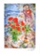 MARC CHAGALL Red Bouquet with Lovers Lithograph, I376 of 500