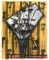 Bernard Buffet Lithograph ''''Fleurs'''' 18 x 24 Paper Image