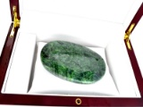 APP: 5k 990.60CT Oval Cut Green Beryl Emerald Gemstone