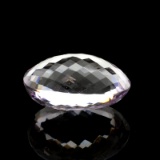 APP: 1.5k 49.80CT Oval Cut, Light Purple Amethyst Gemstone
