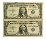 Rare (2) $1 U.S. Silver Certificates