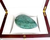 APP: 10.6k 1330.55CT Pear Cut Green Beryl Emerald Gemstone