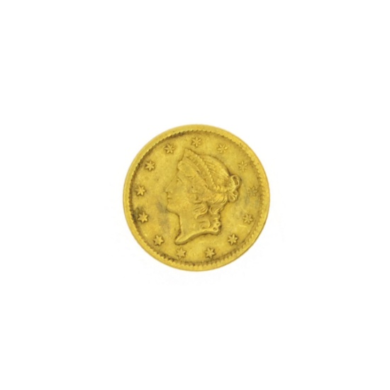 Very Rare 1851 $1 U.S. Liberty Head Gold Coin Great Investment