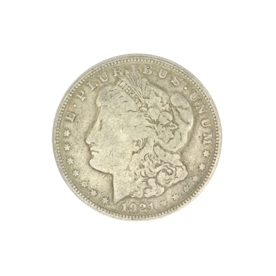 1921 U.S. Morgan Silver Dollar Coin