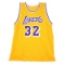 Very Rare Magic Johnson Signed Lakers Jersey Authenticated By JSA