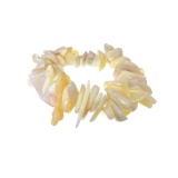 APP: 0.8k 174.00CT Natural Form Bead White Opal Bracelet