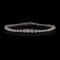 APP: 7.6k *3.70ctw Diamond 18K White Gold Tennis Bracelet (Vault_R6A 14989)