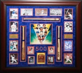 500 Homerun Collage with Bats