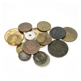 Tokens, Medals, Coins Mix Collection