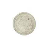 1865 Three Cent Piece Nickel Coin