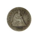 1876-S Liberty Seated Quarter Dollar Coin