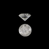 APP: 0.3k 0.12CT Round Brilliant Cut Diamond Gemstone