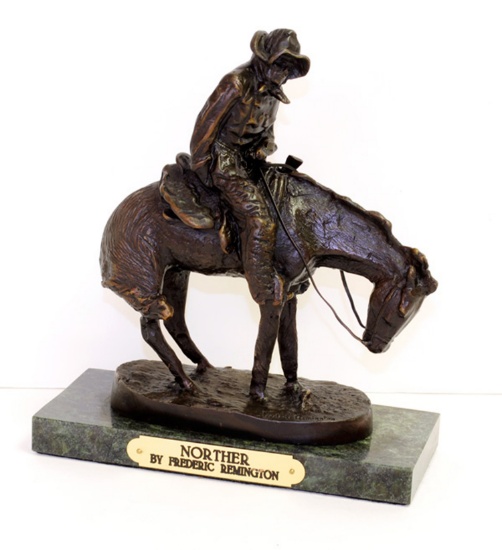 Norther- By Frederic Remington- Bronze Reissue