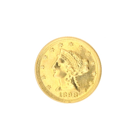 Extremely Rare 1898 $2.50 U.S. Liberty Head Gold Coin