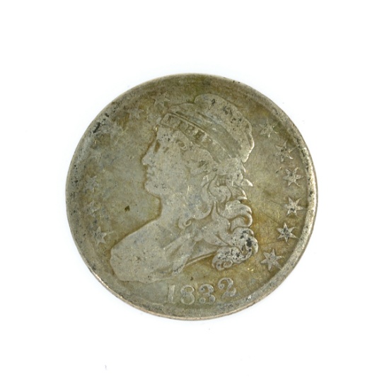 1832 Capped Bust Half Dollar Coin