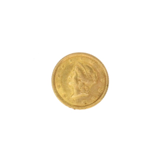 Extremely Rare 1851 $1  U.S. Liberty Head Gold Coin