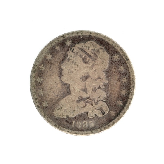 1835 Capped Bust Quarter Dollar Coin