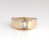 *Fine Jewelry 14 kt. Gold, New Custom Made 1.00CT Diamond One Of a Kind Ring (FJ F1)