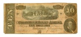Rare 1864 $10 U.S. Confederate Note