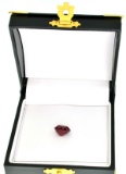 APP: 1k 6.83CT Oval Cut Ruby Gemstone