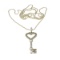 *Sterling Silver Heart Key Necklace (@Bryan's)