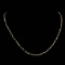 *Fine Jewelry 14 KT Gold, 4.8GR, 18'' Twisted Round And Shiny Link Chain (GL 4.8-15)