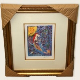 Chagall (After) 'The Wedding' Museum Framed Giclee-Ltd Edn