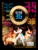 ELVIS PRESLEY ''35th Anniversary Commemorating The King'' Gold 45RPM
