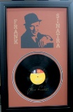 Sinatra Engraved Record and Laser Cut Mat