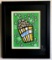 Burton Morris - ''''Popcorn'''' Green Framed Giclee Original Signature