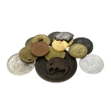 Tokens, Medals, Coins Mix Collection