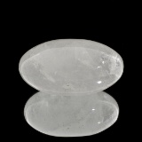 APP: 1.2k Rare 1,350.50CT Oval Cut White Quartz Gemstone