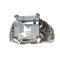APP: 2.8k Fine Jewelry 5.06CT Beryl Aquamarine And Topaz Sterling Silver Ring