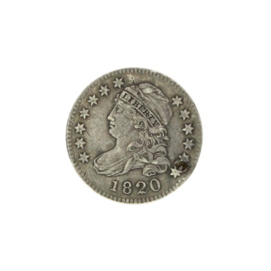 1820 Capped Bust Dime Coin