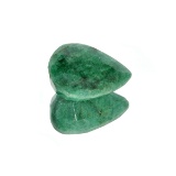 APP: 5.4k 72.31CT Pear Cut Green Emerald Gemstone