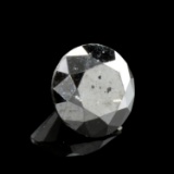 APP: 0.5k Fine Jewelry 0.59CT Round Cut Rare Black Diamond Gemstone