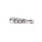 *Fine Jewelry 10KT White Gold, 0.01 Diamond And 0.20 Aquamarine Pendant (FJ F328b)