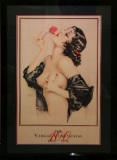 Alberto Vargas (After) Exquisitely Museum Framed & Matted Print