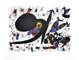 JOAN MIRO Homenatge A Joan Prats Lithograph, I106 of 500