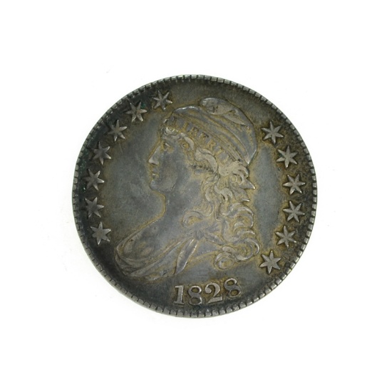 1828 Capped Bust Half Dollar Coin