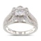 APP: 9k *1.36ctw Diamond Platinum Ring (Vault_R7_21880)