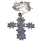 APP: 4.7k 3.16CT Tanzanite And Platinum Over Sterling Silver Pendant With Chain