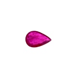 APP: 1.6k 6.31CT Pear Cut Ruby Gemstone