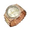 New Women's Montres Carlo, Stainless Steel Back, Water Resistant, Quartz Movement, Metal Band Watch