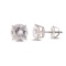 APP: 11.6k *2.10ctw Diamond 14KT White Gold Solitaire Earrings (Vault_R7_7101)