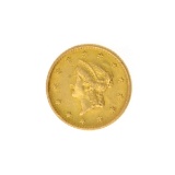 1853 $1 Liberty Head Gold Coin