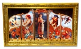 Museum Framed Coca-Coca Advertising  9.5x16.25